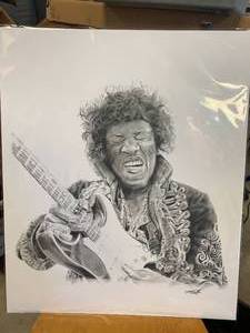 Jimi Hendrix Artwork 20x24
