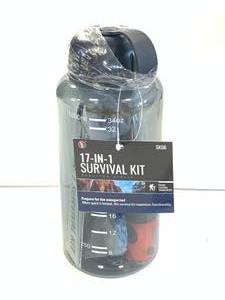 New 17 in 1 Survival Kit