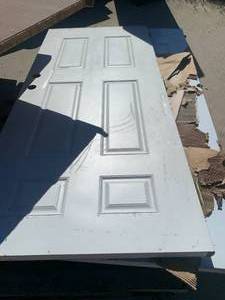 Set of 3 Doors 79 Inches Tall (white doors 35 � wide, brown 32 Inches)