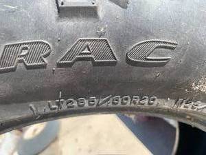 GOODYEAR WRANGLER LT285 60 R20 TIRE