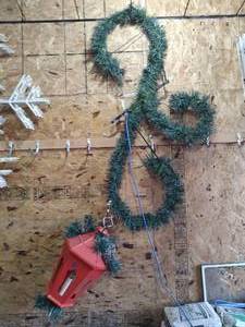 lot 3 image: Christmas Decoration for street light