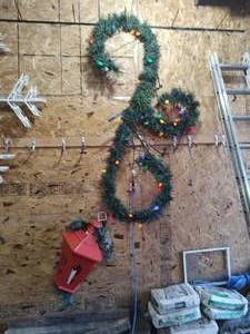 lot 6 image: Christmas Decoration for street light