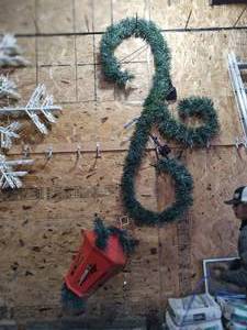 lot 11 image: Christmas Decoration for street light with LED lights
