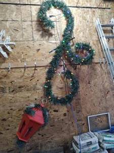 lot 12 image: Christmas Decoration for street light