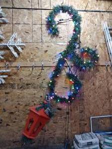 lot 15 image: Christmas Decoration for street light