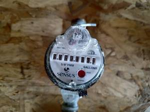 lot 27 image: 58X34 Sensus water meter worked when taken out of service