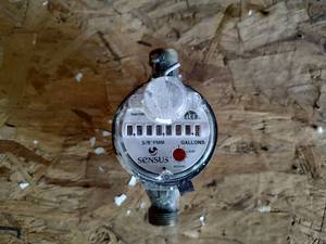 lot 30 image: 58X34 Sensus water meter worked when taken out of service