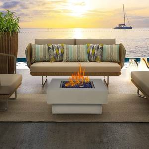 Baide Home 33 Square Fire Pit Table