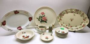 Rose Themed Dishes