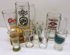 Beer Glasses and Mugs