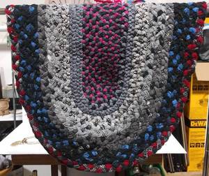 Oval Wooven Rug