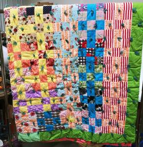 Multi Print Quilt 80 x 72