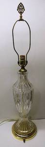 Lead Crystal Lamp