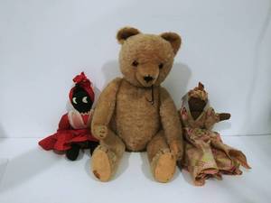 Vintage Teddy Bear and other Dolls