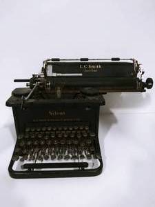 LC Smith Typewriter
