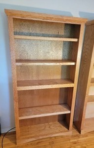 Blonde Wood Bookshelf A