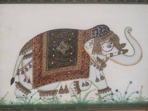 Magical Indian Fine Art Silk Painting Print - Yanai