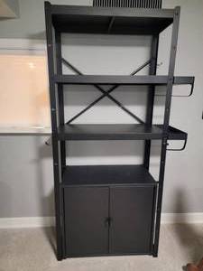 Sturdy Metal Storage Shelving  Cabinet