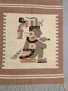 Traditional Mexican Rug C