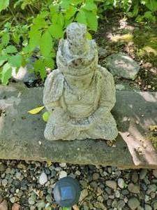 Concrete Garden Art Statue  Zen Buddha
