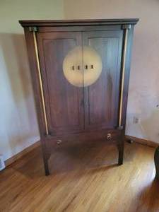 Asian Inspired Entertainment Cabinet