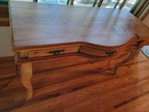 Rustic Pine Writing Desk