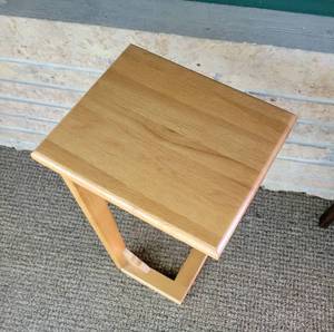 Oak Laptop Computer Table