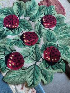 lot 22 image: Entry Throw Rugs with Bin