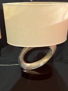 lot 19 image: Pair of Modern Lamps (very heavy)