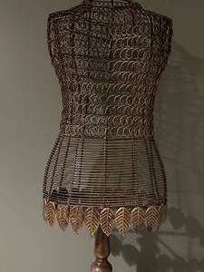 lot 34 image: Metal Decorative Mannequin Form