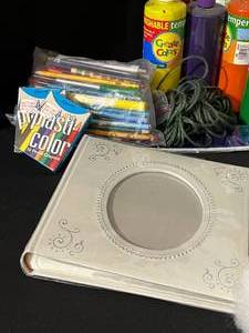 lot 32 image: Craft Supplies Pillow Forms, Batting, Poly-Fil & More