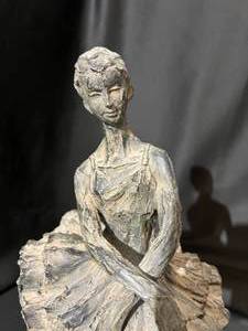 lot 35 image: Ballerina Statue