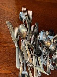 lot 63 image: Silverware Lot