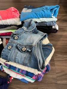 lot 57 image: Lot of Kids Clothes #1 - Spider, Abercrombie, Athletic, Forever 21 & More