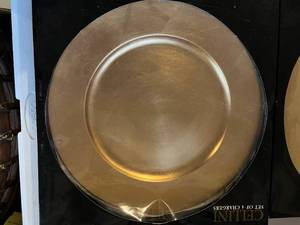 lot 72 image: New Gold Chargers
