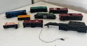 lot 95 image: Trains & Trailers Santa Fe, Burlington Northern, Union Pacific