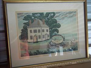 Vintage Framed Regency Illustrations