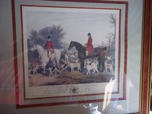 L.B. Davis framed print