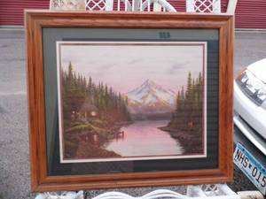 Country Cabin & Mountains
