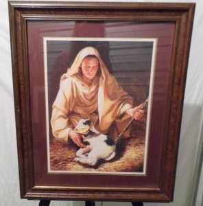 Jesus with Baby Lamb