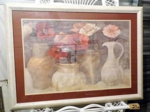 Poppies in White
