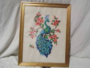 Peacock Cross Stitch
