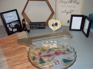 Picture Frames, Wall Hangings and more.