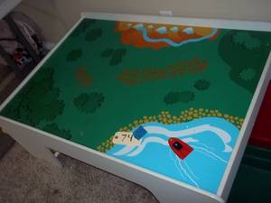 Kids Train Table