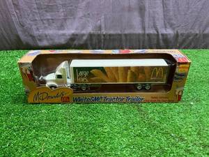 McDonalds White GMC Tractor Trailer 164 Scale