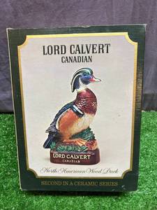 Lord Calvert North American Wood Duck Decanter