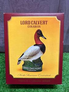 Lord Calvert North American Canvasback Decanter