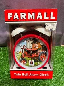 Farmall Twin Bell Alarm Clock
