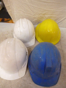 4 Hard Hats