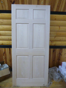 Oak 6 Panel Slab Door